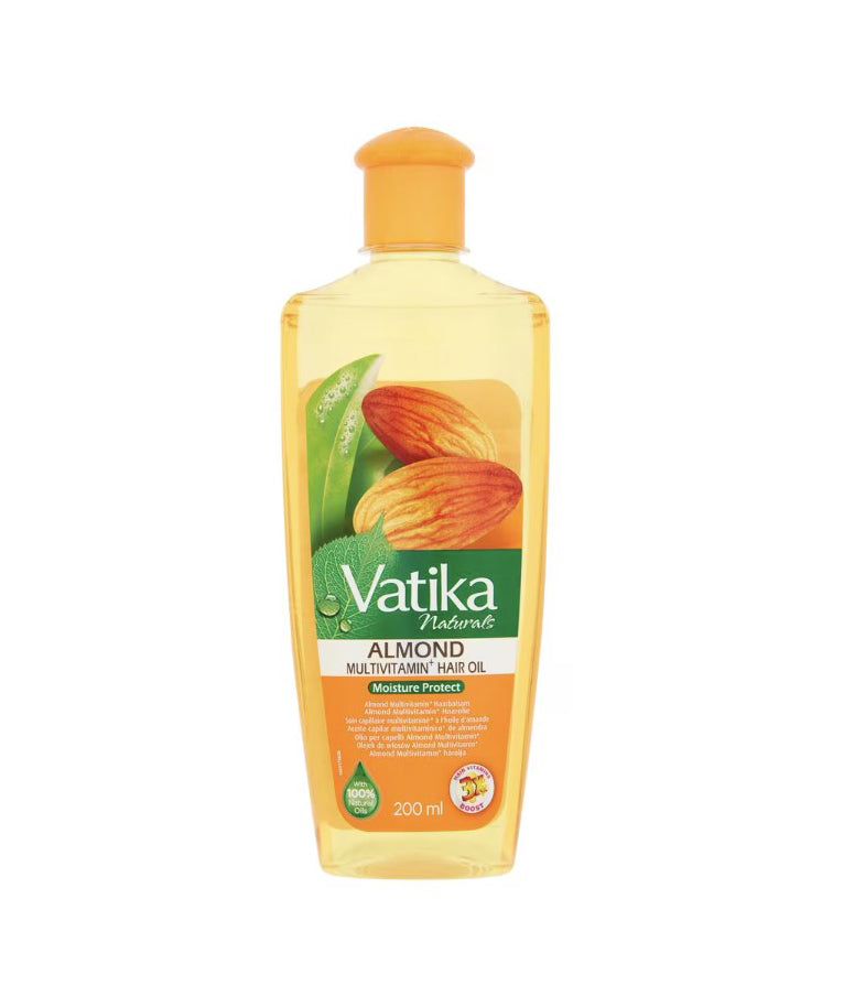 Vatika Naturals Multivitamin Enriched Almond Hair Oil 200ml