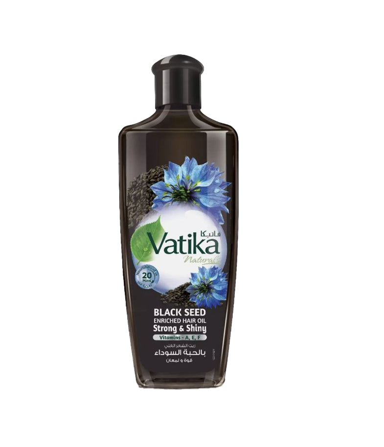 Vatika black seed enriched hair oil Provides Strong & Shiny Hair 200ML