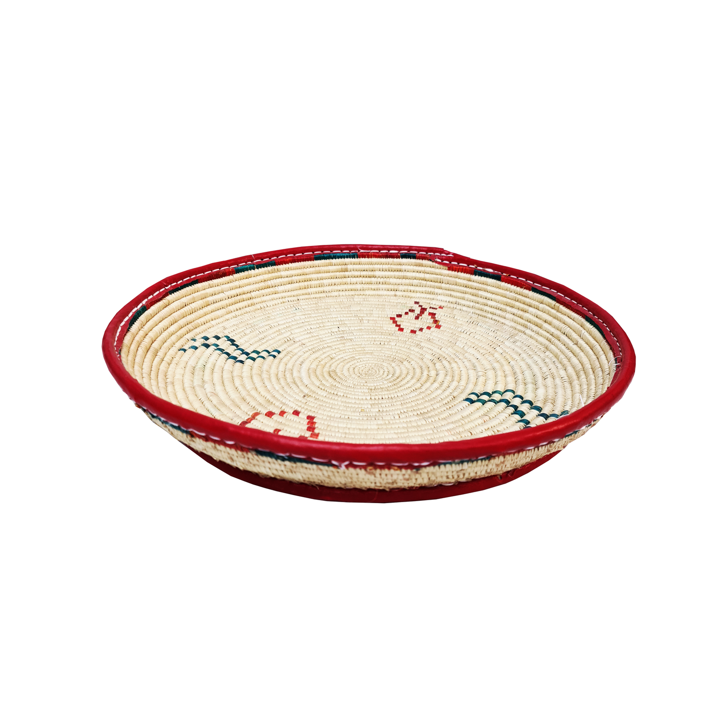 Woven food server platter Meblie Qursi መብልዒ ቁርሲ