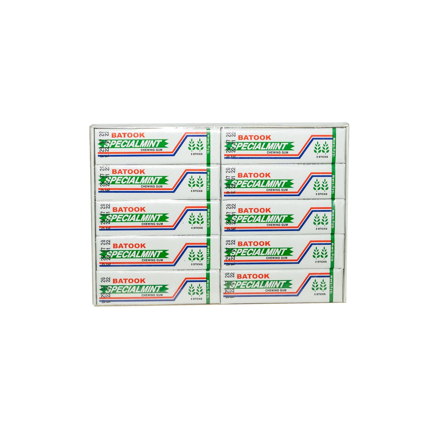 Batook Special Mint (Pack of 20) 12.5 g  ማሲቲካ ባቱቅ